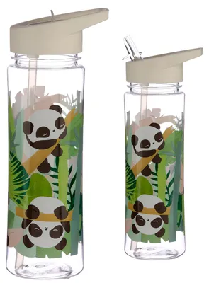 Immagine prodotto di Borraccia per bambini Panda con cannuccia 550 ml Pandarama