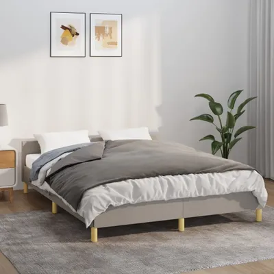 Produktbild von The Living Store Gewichtsdecke mit Bezug Grau 135x200 cm 6 kg Stoff