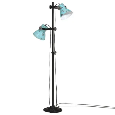 Immagine prodotto di Lampada da Terra 25 W Blu Anticato 25x25x90/140 cm E27