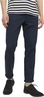 Produktbild von JACK & JONES Elegante Chino Hose Einfarbige Business Stoffhose JPSTMARCO Größe: 36W / 34L