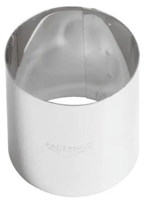 Image de Pâtisserie Paderno, moule à pâtisserie, 6 x 6 cm, en acier inoxydable, qualité alimentaire, référence 47534-06