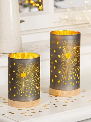 Produktbild von Gilde LED Leuchter "Komet" 27686
