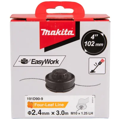 Image de Makita 2-Fadenkopf Tap&Go ( 191D90-9 ) 102 mm M 10 x 1,25 LH fr UR 006 G / UR 007 G