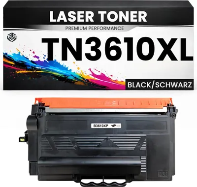 Produktbild von 2 x XL Toner TN3610XL hochwertige Brother alternative Schwarz wie Original für HL-L6410DN/6415DN MFC-L6910DN/6915DN MFC-EX910 HL-L6415DN