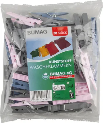 Produktbild von BÜMAG Wäscheklammern 8651 Kunststoff 50St