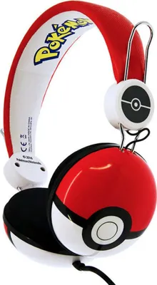 Produktbild von OTL Technologies Pokémon Pokeball, Kabelgebunden, 20 - 20000 Hz, Musik, 220 g, Kopfhörer, Rot