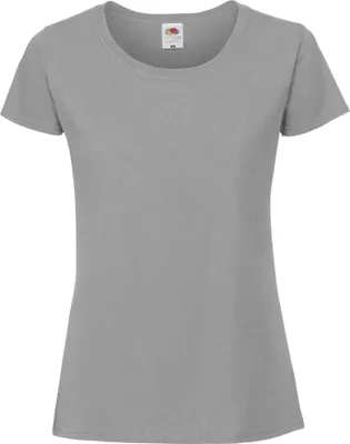 Produktbild von Fruit Of The Damen T-Shirt, enganliegend RW5975 (S) (Zink)