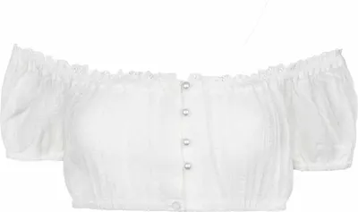 Produktbild von Dirndlbluse Tammy 37181-2 schulterfrei ecru 32