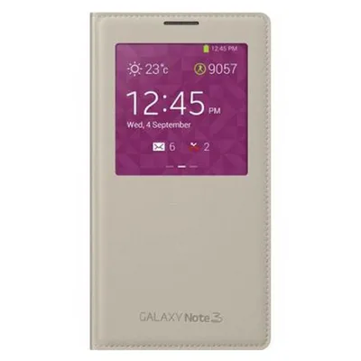 Image de SAMSUNG EF-CN900BU - Etui Clear Cover Note 3 Beige