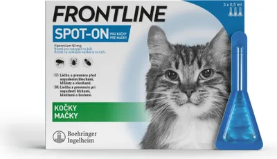 Immagine prodotto di Frontline Spot-on per gatti 3 × 0,5 ml