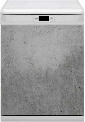 Produktbild von Magnet Folie für Geschirrspüler Magnete  Geschirrspüle Magnet für Spülmaschine 60x80 cm Dekor - Graumotiv Beton