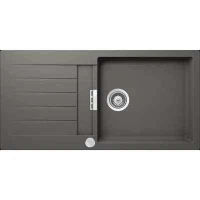 Obrázek produktu pro Vestavný dřez Schock Cristadur Signus D-100 L FB pod omítku Silverstone SIL