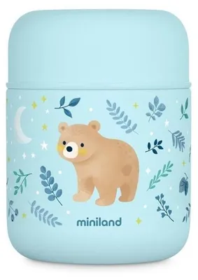 Immagine prodotto di Miniland Mini thermos per alimenti Dreamland 280 ml – Orsacchiotti