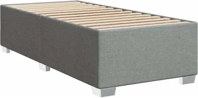 Obrázok produktu pre Posteľ bez matraca bledosivý 90x200 cm látka