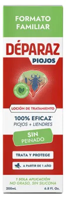 Zdjęcie produktu dla Lotion do zwalczania wszawicy Déparaz, 200 ml