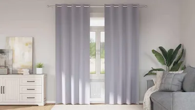 Immagine prodotto di Tende Blackout con Anelli 2 pcs Grigio Metallico 245 x 140 cm