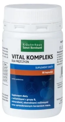 Produktbild von Sanct Bernhard Männer-Vital-Komplex - 60 Kapseln
