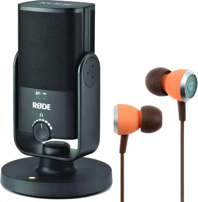 Zdjęcie produktu dla Mikrofon Rode NT-USB MINI USB ze słuchawkami Audiofly