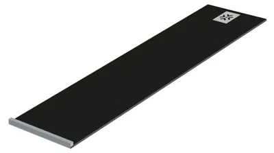 Produktbild von Puzzle Dart Mat - Dartteppich - mit Oche Abwurflinie - 237 cm - Black / Grey