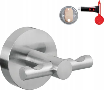 Produktbild von TESA 40305-00000-00, Drinnen, Hilfshaken, Edelstahl, Rund, 65 mm, 35 mm
