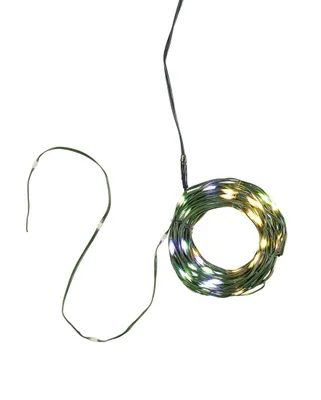 Produktbild von Weihnachtsbaum Lichterkette warmweiß bunt LED-Lichterkette außen und innen mit Timer