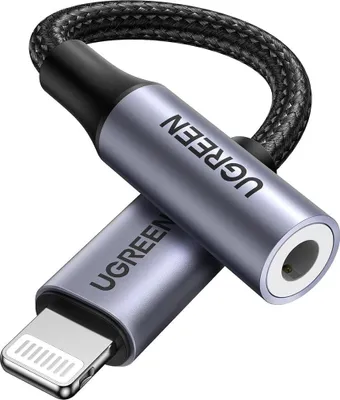 Produktbild von Ugreen 30756, 0,1 m, Lightning, 3.5mm, Männlich, Weiblich, Gerade