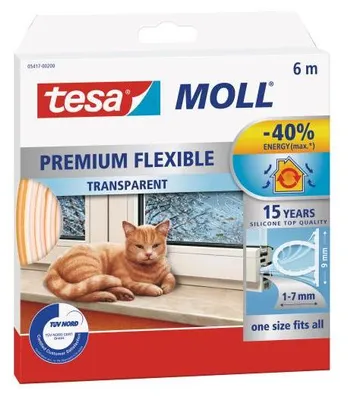 Zdjęcie produktu dla Tesa Moll Premium flexible 6m Transparent 05417