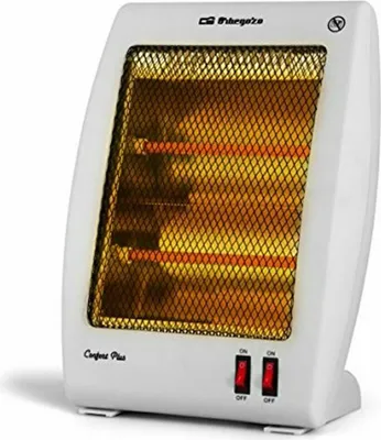 Obrázok produktu pre Orbegozo BP 5000, Elektrický infražiarič, Kremenné sklo, Vnútorný, Podlaha, Tabuľka, Biela, Tlačidlá