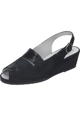 Produktbild von Comfortabel Damen Sandalen & Sandaletten schwarz Gr. 42