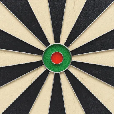 Produktbild von Kings Dart Steeldartscheibe "Professional"