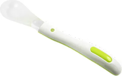 Immagine prodotto di Cucchiaio per bambini in silicone, senza BPA, ideale per l'allattamento al seno, lavabile in lavastoviglie e riutilizzabile