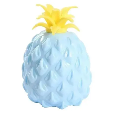 Produktbild von Premium-Ananas-Quetschball, Stressball-Squishy, Slow-Rising-Ananas-Fidget, virales Spielzeug - Blau