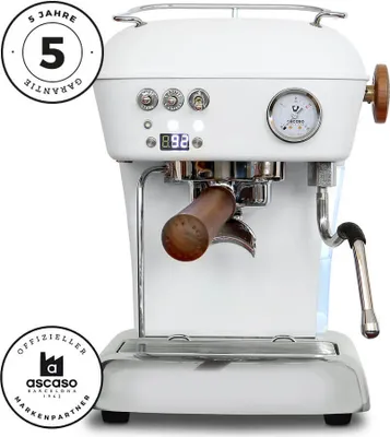 Produktbild von ASCASO FACTORY Dream, Espressomaschine, 1,3 l, Gemahlener Kaffee, 1100 W, Weiß