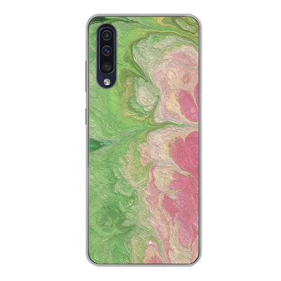 Produktbild von MuchoWow® Handyhülle Schutzhülle Hülle für Samsung Galaxy A50 Farbe - Kunst - Psychedelisch Silikon Softcase Handy Hülle - Mobiltelefonhülle
