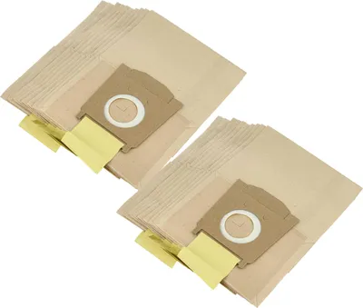 Produktbild von vhbw 20x Staubbeutel kompatibel mit Lloyds 924/733, 821/683 Staubsauger - 27cm x 18cm Sandfarben