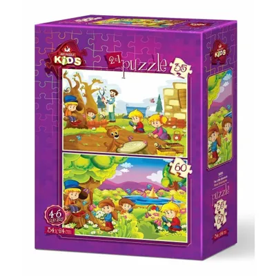 Immagine prodotto di ART PUZZLE Puzzle Piccoli Botanici 35+60 pezzi