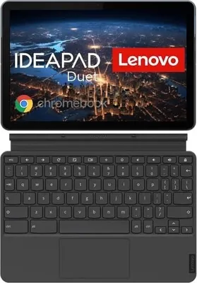 Produktbild von Lenovo IdeaPad Duet Chromebook Blue Grey WiFi 4GB/64GB 26,4cm (10,1Zoll) QWERTY Tastatur
