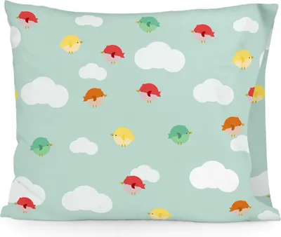 Produktbild von Kissenbezug HappyFriday Happynois Learning to fly Bunt 60 x 70 cm
