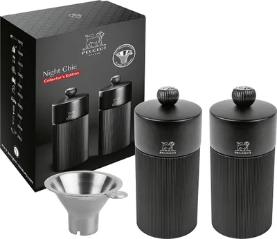 Immagine prodotto di Set mulino PEUGEOT 'Night Chic Line Duo' 2 pezzi 113115
