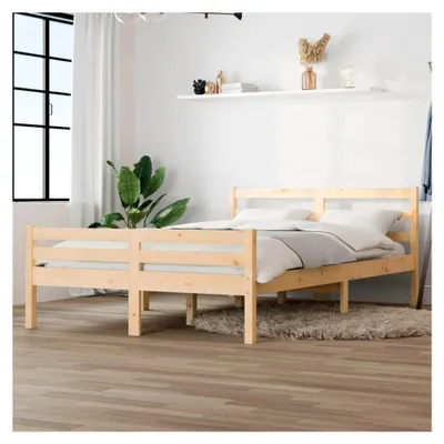 Produktbild von Bettgestell aus Massivholz 140x200 cm ohne Matratze