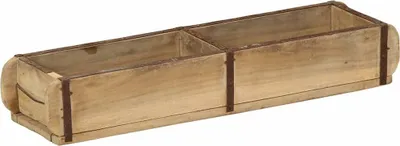 Obrázek produktu pro Podnos Hnědá 57 x 15 x 9 cm Masivní obnovované dřevo