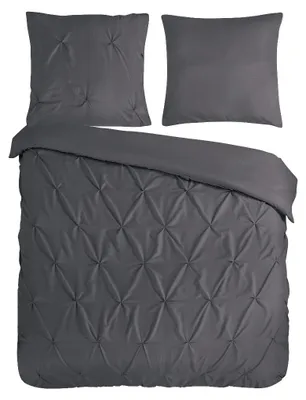 Immagine prodotto di Biancheria da letto "Elegance" - Grigia - (200x220 cm) - 100% poliestere