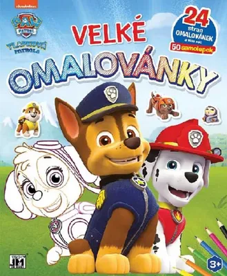 Produktbild von Pfotenpatrouille Großes Malbuchbuch