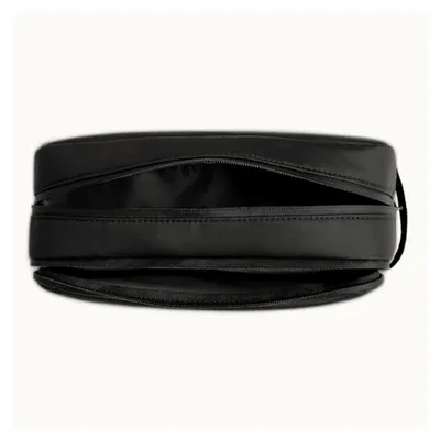 Produktbild von Große Kosmetiktasche, Rasiertasche, Kulturbeutel, 25,4 cm, Schwarz