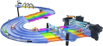 Zdjęcie produktu dla Hot Wheels Mario Kart GXX41, Zestaw pojazdów i torów, 4 lat(a), AAA, Plastik, Metal, Wielobarwny