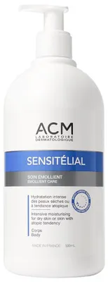 Produktbild von Laboratoire ACM, Sensitelial, Weichmacher, Kö rpercreme, Kö rper, tä glich, 500 ml