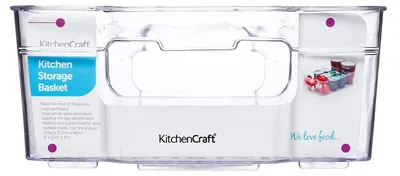 Zdjęcie produktu dla Pojemnik na lodówkę, średni, plastikowy - KitchenCraft