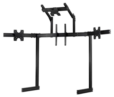 Productafbeelding van Elite Free Standing Quad Monitor Stand - Black