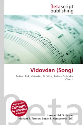 Produktbild von Vidovdan (Lied)