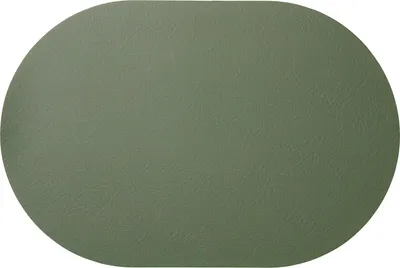 Produktbild von Asa Tischset Oval Relevo Grün (49,5x33 cm)